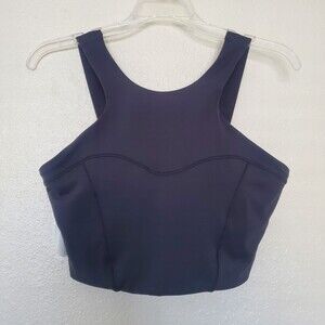 Lilybod Sports Bra Marley Phantom Jet Black Women's Size M - Hybrid Tank and Bra